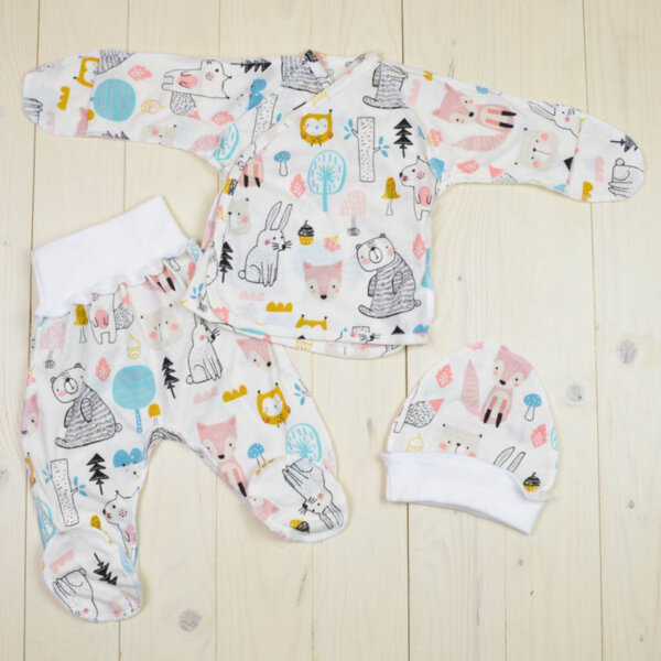 Комплект для новонародженого Kinder Comfort модель 03, розмір 62