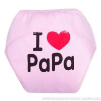 Тренировочные трусики для приучения к горшку (I love Papa розовые)