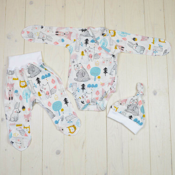 Комплект для новонародженого Kinder Comfort модель 07, розмір 62