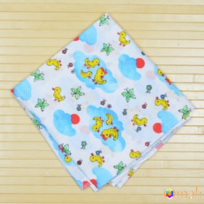 Пеленка ситцевая 95x100 тм «Omali» (утята)